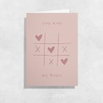 Postal "You Won My Heart"