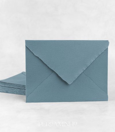 Envelope Artesanal Azul claro