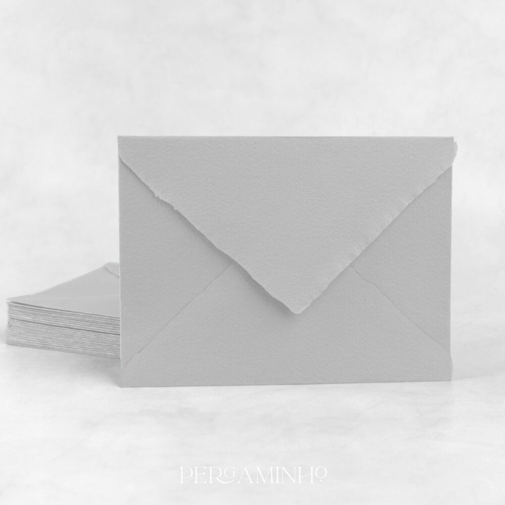 Envelope Artesanal Cinza