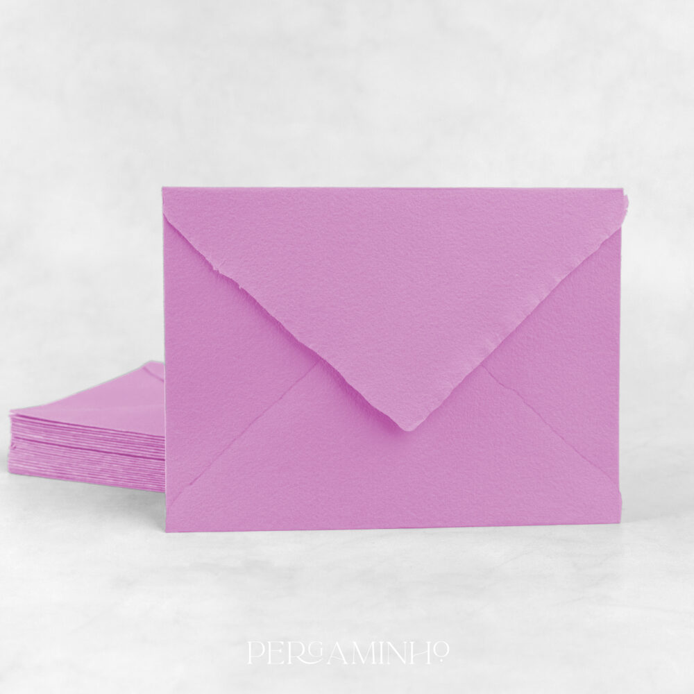 Envelope Artesanal Lilás