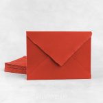 Envelope Artesanal Vermelho