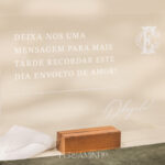 Placa Guestbook - Acrílico Transparente