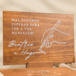 Placa Guestbook - Madeira